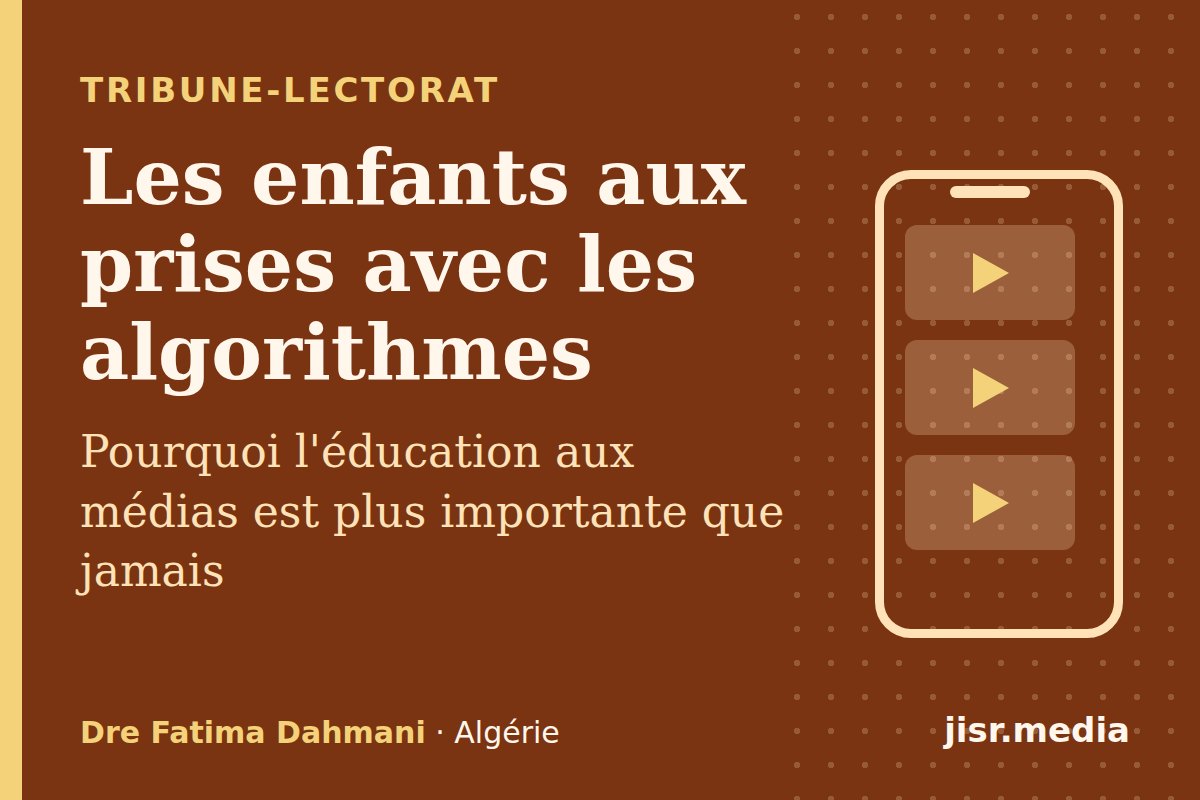 Les enfants aux prises avec les algorithmes : pourquoi l'éducation aux médias est plus importante que jamais